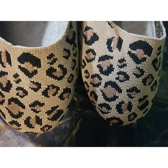 Harborsides Comfort Memory Foam Leopard Print Flats Shoes Women’s Size 8.5M - Picture 5 of 5